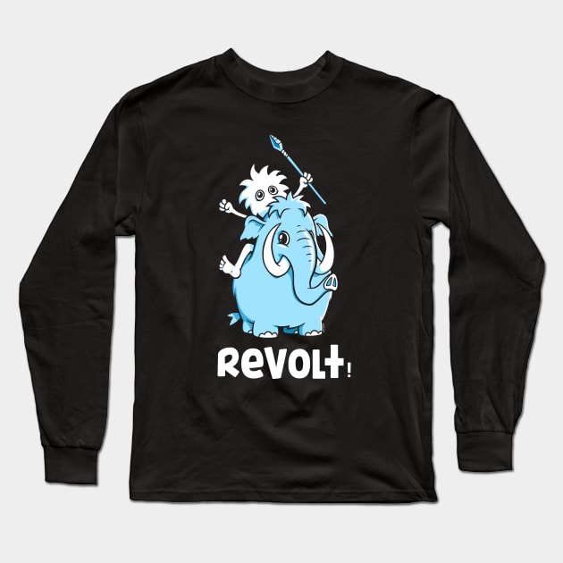 Mammoth - Revolt Long Sleeve T-Shirt by wloem